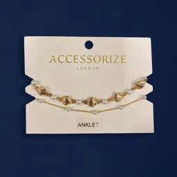 Accessorize Pearls Anklet image 3