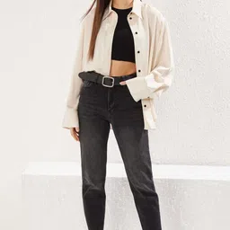 Trendyol Women Slash Knee Light Fade Jeans-image-87