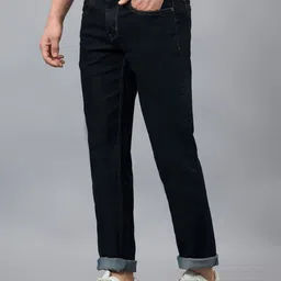 Cantabil Men Narrow Slash Knee Jeans image 4