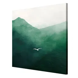 999Store Green & Off White 1 Piece Canvas Other Wall Paintings image 5