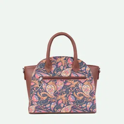 ZOUK Women Floral Printed Swagger Handheld Bag image 3