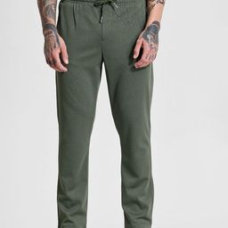 Snitch Men Green Mid-Rise Slim Fit Trouser-picture-12