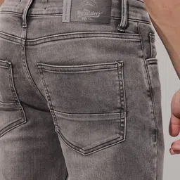 The Roadster Life Co. Men Bootcut Fit Heavy Fade Stretchable Jeans image 5