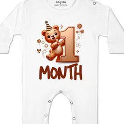 Arvesa Infants Printed Romper image 3