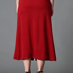 DressBerry Embellished A-Line Midi Skirt image 3