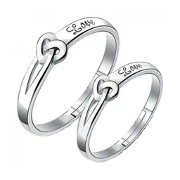 SILVOSWAN Set Of 2 Adjustable Finger Rings-picture-40