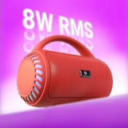 ZEBRONICS County 5 plusTWS,USB,8 Multi-Color LED Modes,Call Function,Deep Bass 8 W Bluetooth Speaker image 2