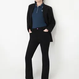 Kraus Jeans Women Polo Collar Slim Fit T-shirt image 5