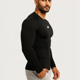 ANTUM Men Brand Logo Compression T-shirt image 2
