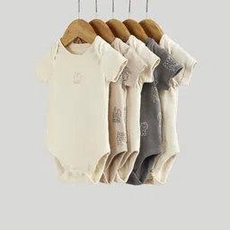 Mothercare Infants Boys Pack Of 5 Printed Pure Cotton Bodysuit-picture-13