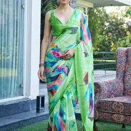 sanwariya silk Sanwariya Satin Bagh Saree-picture-27