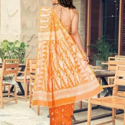 Laa Calcutta Woven Design Pure Cotton Jamdani Saree image 2