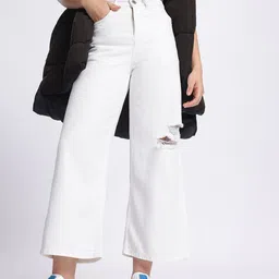glitchez Women Baggy Bliss Wide Leg Jeans-image-0