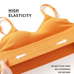 JUGNU TEXTILES Women Pack of 2 Bra Full Coverage Lightly Padded image 5