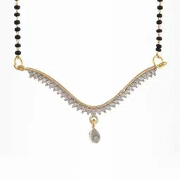 ADITYA COLLECTION Women Alloy Artificial Stones Mangalsutra-picture-28
