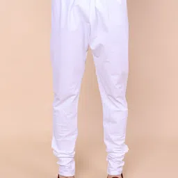 W & G Men Regular Pure Cotton Kurta with Churidar image 3