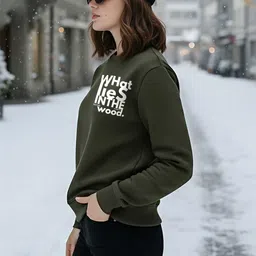 Moda Rapido Women Printed Sweatshirt image 3