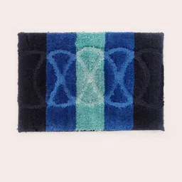 RJVT Blue Microfibre 1400 GSM Bath Rugs-picture-33