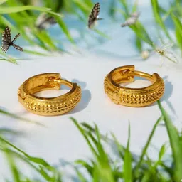 SHREE KRISHNA SHOPPING Gold-Plated Brass Earrings-picture-28