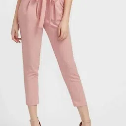 MS BOTTOM WomenSlim Fit Pleated Trousers-picture-39