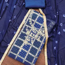 SAINOOR Semi-Stitched Dress Material-picture-18