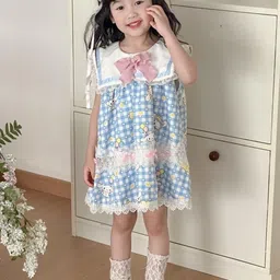 LULU & SKY Floral Print A-Line Dress-picture-10