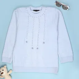 V-Mart Girls Pullover with Embellished Detail-image-83
