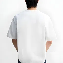 KAIDO Graphic Printed Drop-Shoulder Sleeves Oversized Cotton T-shirt image 2