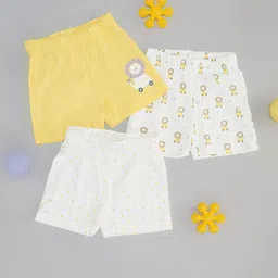 Pantaloons Baby Boys Pack Of 3 Floral Regular Fit Mid-Rise Shorts-picture-24