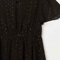 Fame Forever by Lifestyle Flared Sleeve Fit & Flare Midi Dress image 4