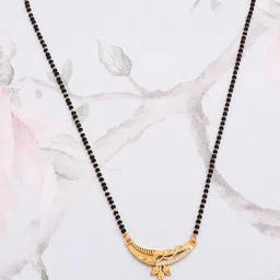 BELWICK Gold-Plated Artificial Stones Mangalsutra-picture-33