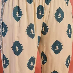 Stylum Printed V Neck Top With Trousers Co-Ords image 3