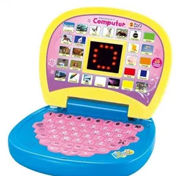 aexoniz toys Kids Learning Educational Laptop Toy With Sound For Number & Alphabets image 2