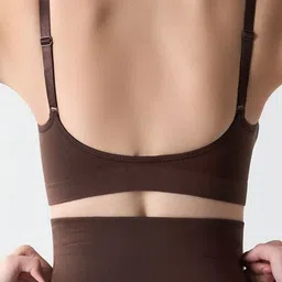 LULU & SKY Women Solid Seamless Full Figure Bra image 3