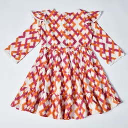 BAESD Print Fit & Flare Dress image 3