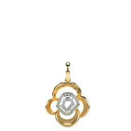 VALANOVA Women 14 Kt Gold Lab Grown Diamond Pendant 1.65 gm-image-94