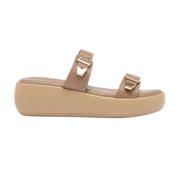 Monrow PU Wedge Sandals image 3