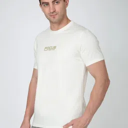 Sparky Men Logo Printed Round Neck Short Sleeves Cotton T-shirt image 5