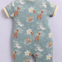 BABY GO Infant Girls Printed Pure Cotton Romper image 3