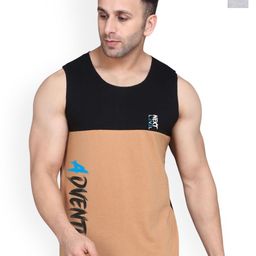 SLOWLORIS Men Pack Of 2 Printed Gym Vest-picture-33