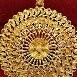 niva fashion Gold-Plated Brass Jewellery Set image 2