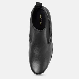 Mochi Men Textured Casual Chunky Boots image 5