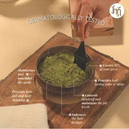 HERBAL ME Set Of 2 Shampoo- 200 ml & Hair Color- 150 g- Brown image 3