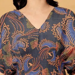 plusS Floral Print Fit & Flare Midi Dress image 4