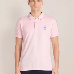 U.S. Polo Assn. Polo Collar Knit Slim Fit T-shirt-picture-18