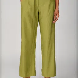 Bindigasm Sabr Mandarin Collar Three-Quarter Sleeves Tunic With Trouser image 4