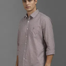 Louis Philippe Sport Men Slim Fit Opaque Checked Casual Shirt image 4