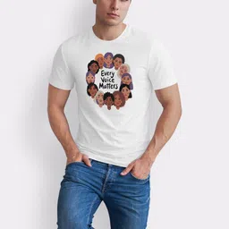 Seekbuylove Men Printed Bio Finish T-shirt image 3