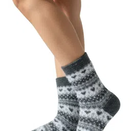 Cdeck Women & Girls Patterned Wool Calf-Length Socks-picture-20