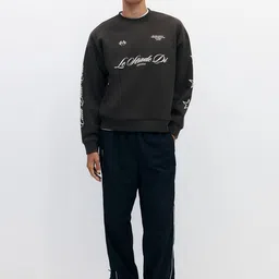 H&M Oversized Fit Printed Sweatshirt image 5